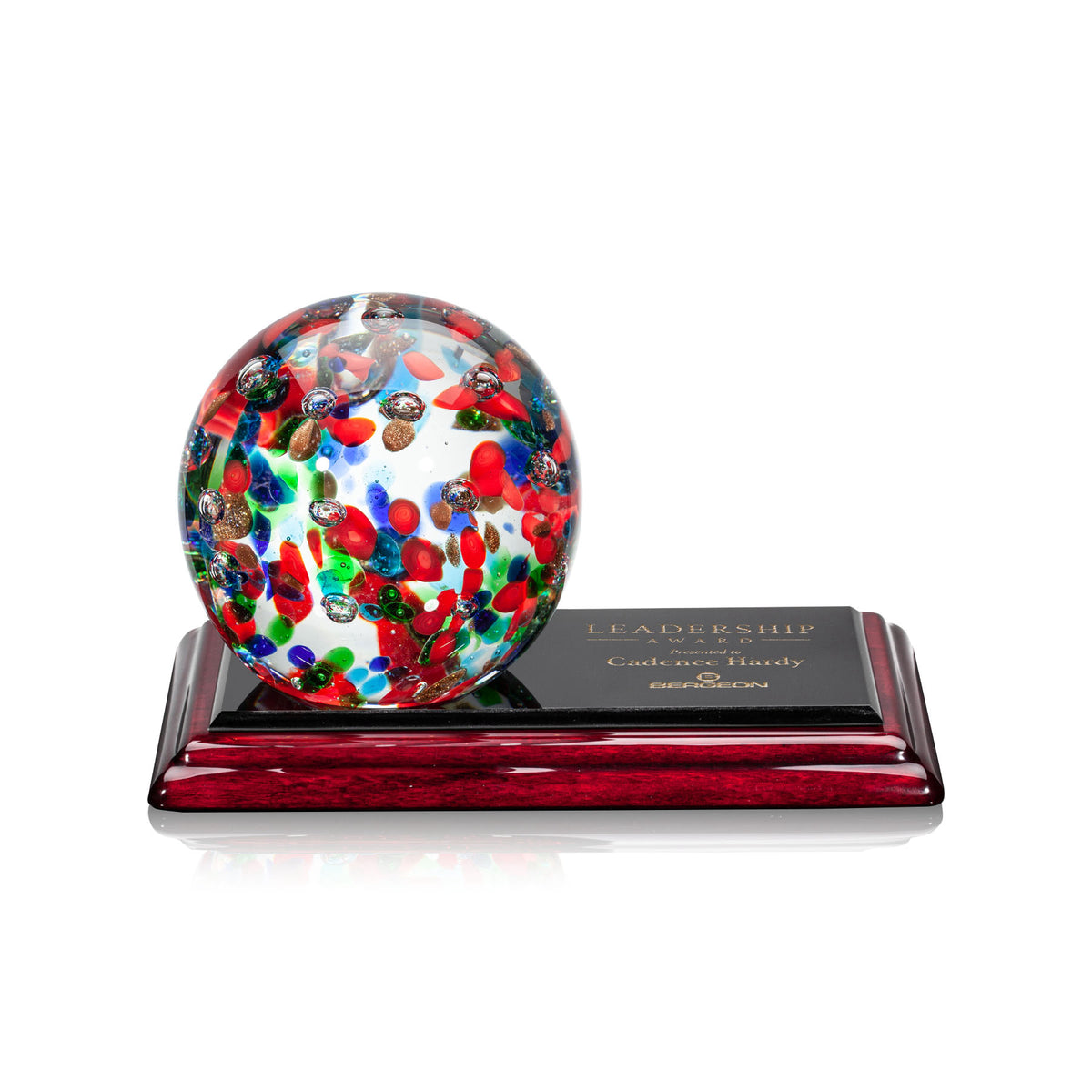 Fantasia Award on Rosewood Base