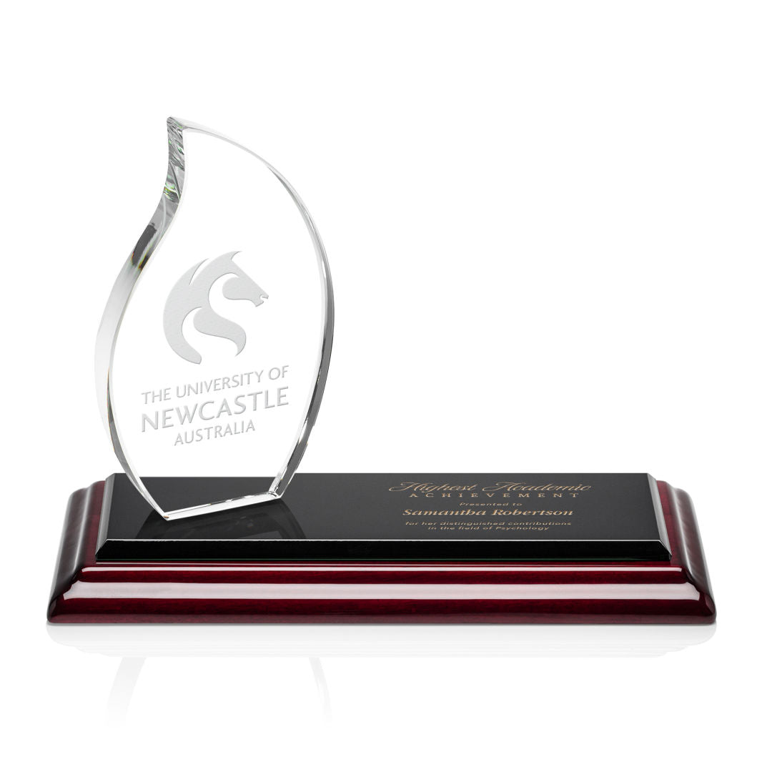 Northam Flame Award - Deep Etch