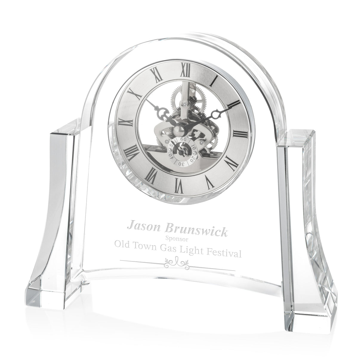 Sulfolk Clock - Silver