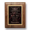 Gemstone Plaque — Wood, Plate Color and Size