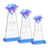 Gemstone Starfire Crystal Award