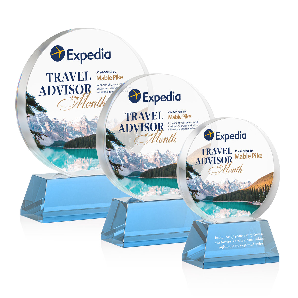 Glenwood Vividprint™ Award on Base