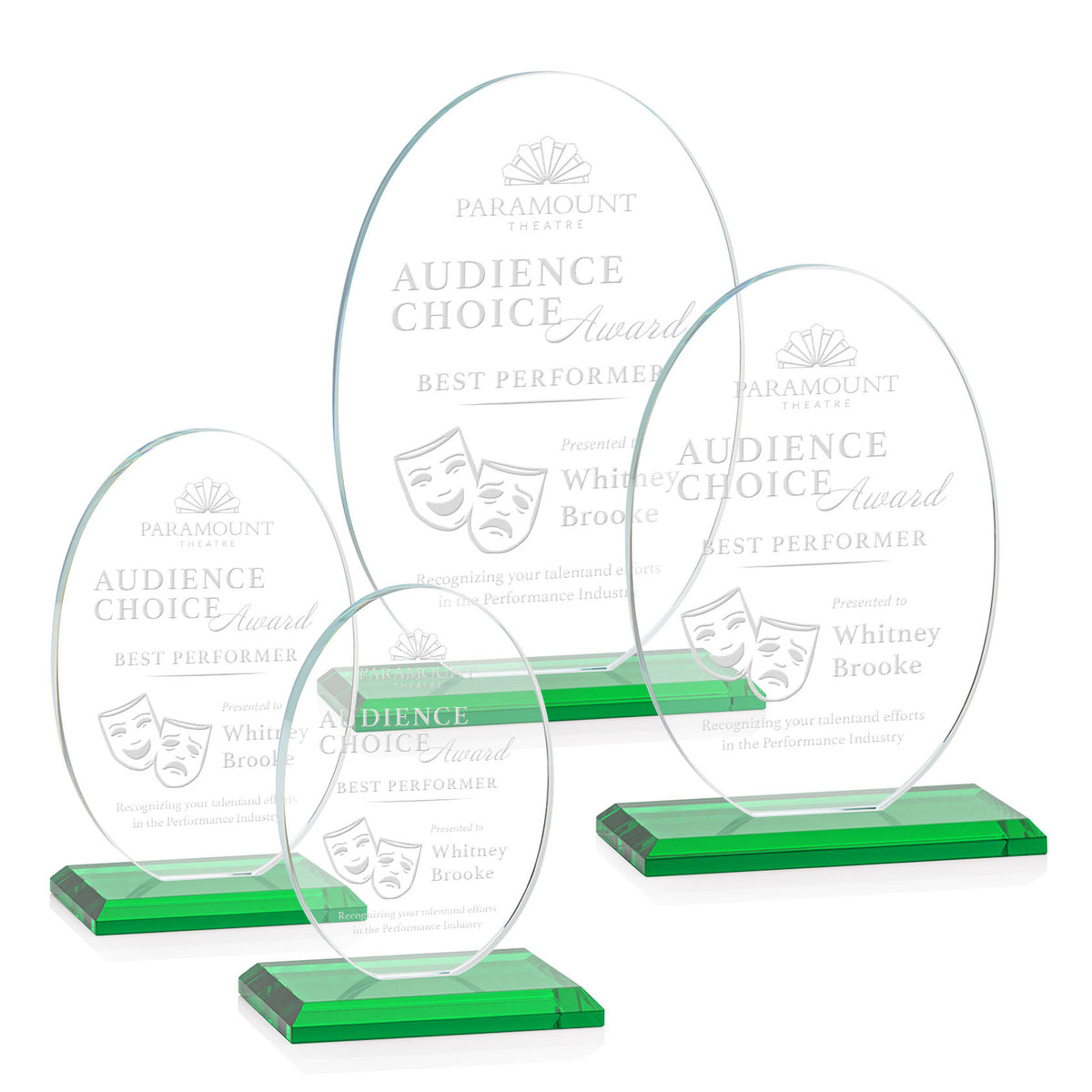 Austin Award (Vert) - Green