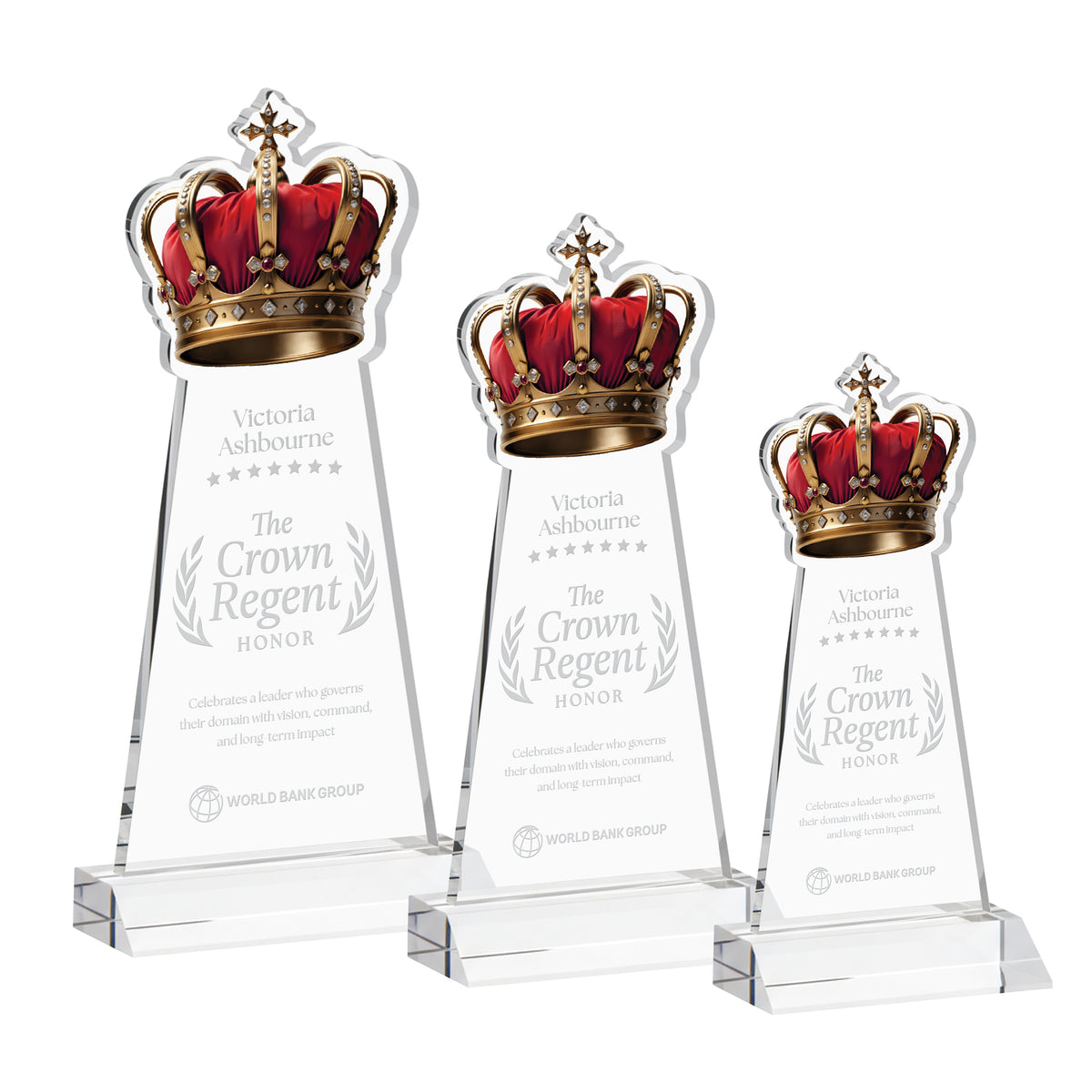 Crown Starfire Crystal Award