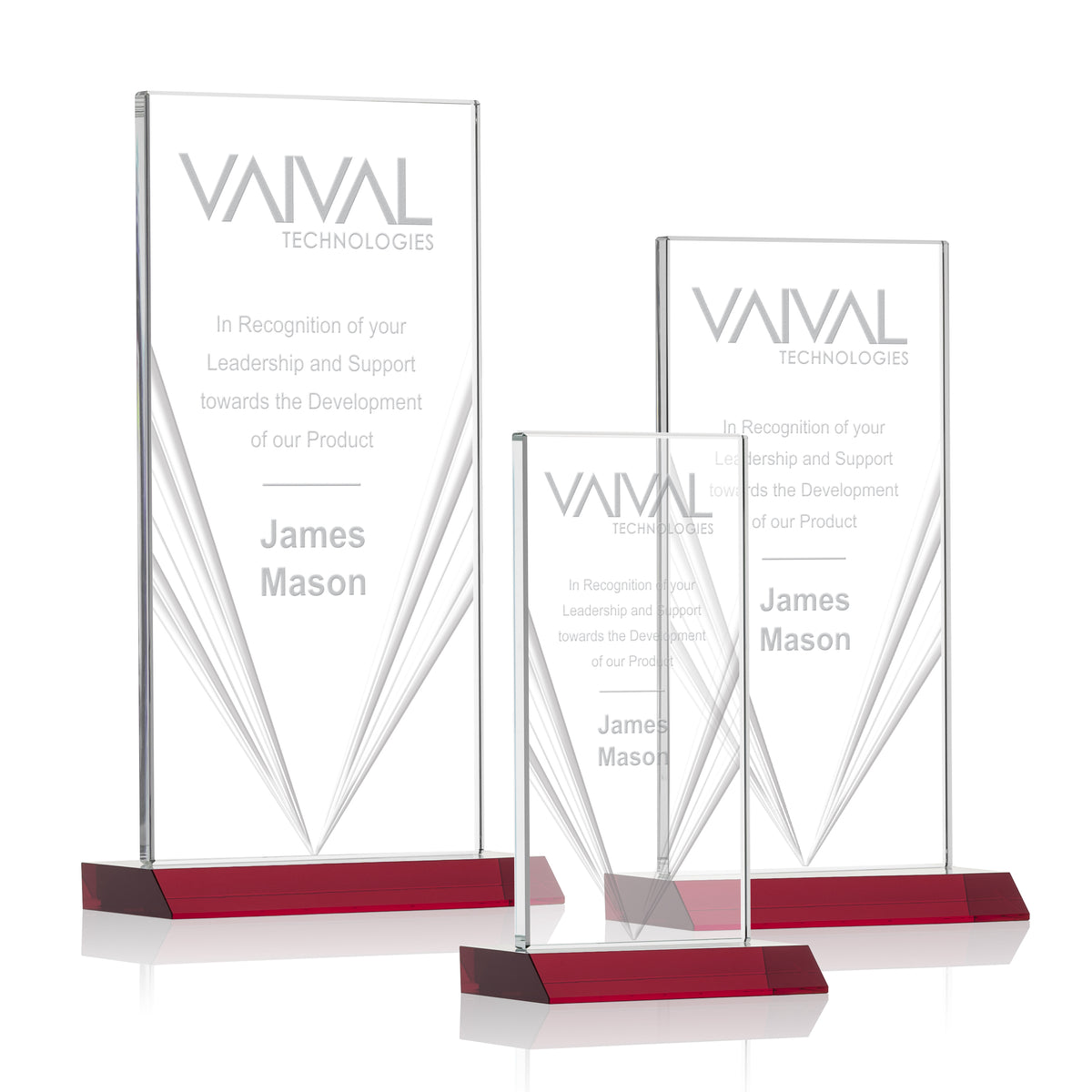 Seaford Liquid Crystal™ Award - Red