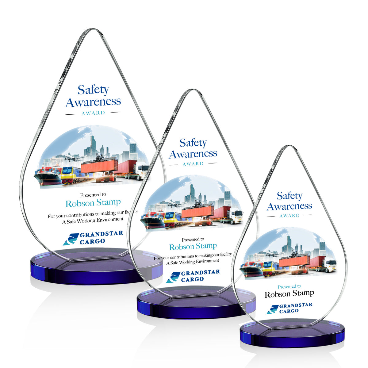 Glenhazel VividPrint™ Award - Blue