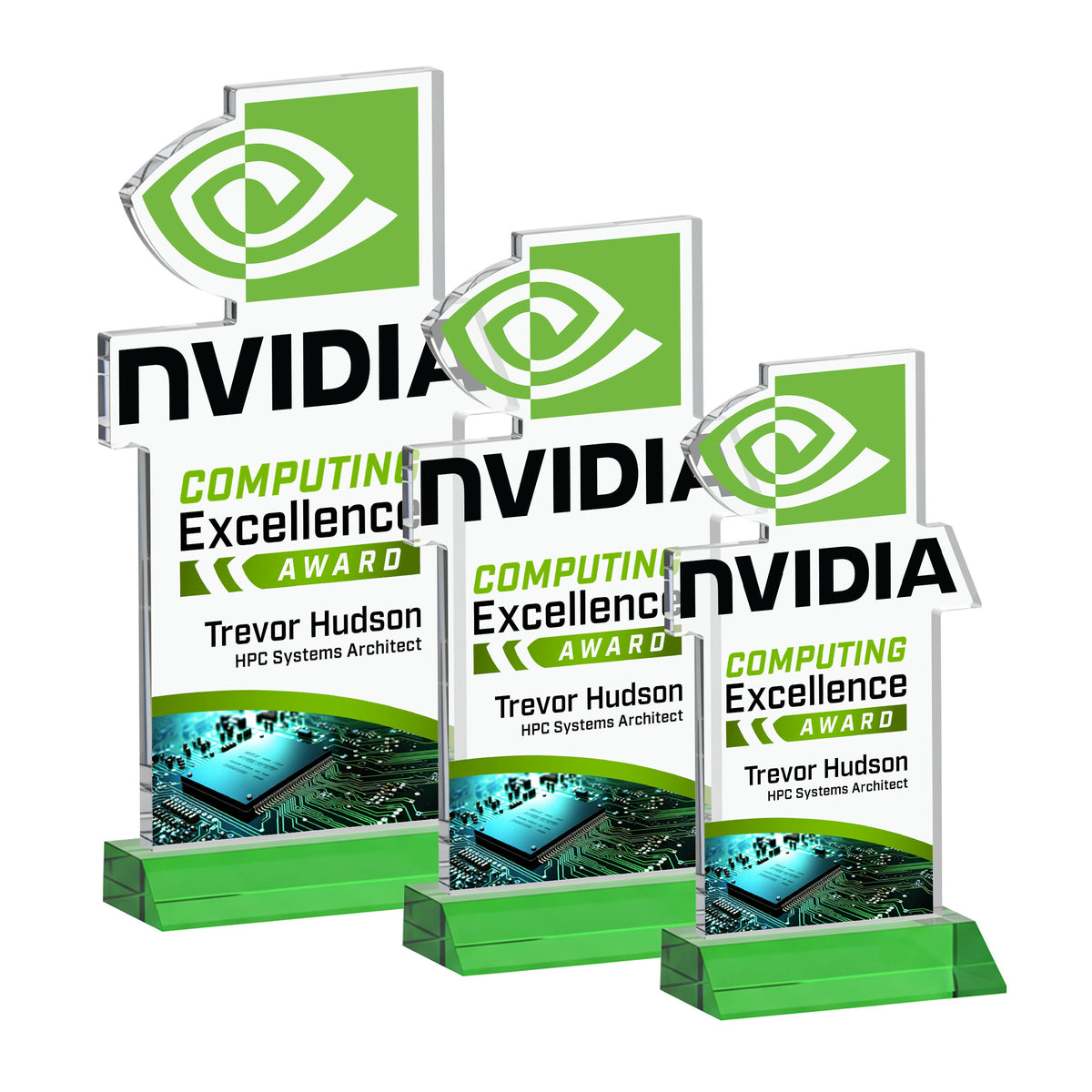 EdgeCraft Rectangle VividPrint™ on Mitered - Green (via Air)