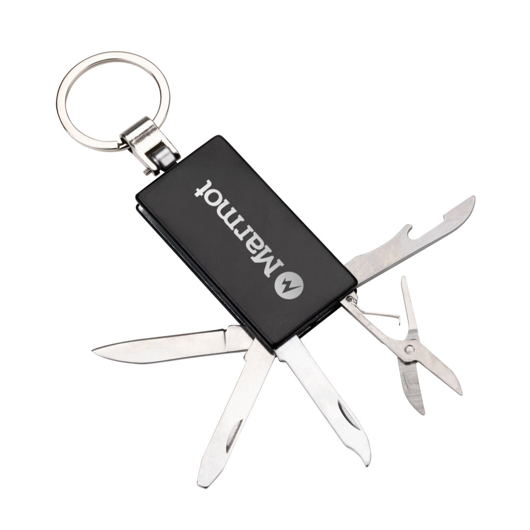 Beaty 6-in-1 Multi-Tool Keyring – Black