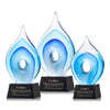 Caspian Art Glass Award – Base & Size Options