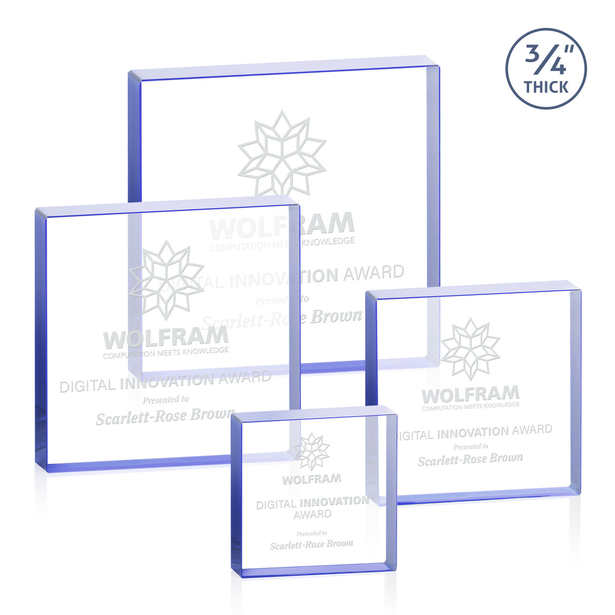 Upton Square Award - Blue