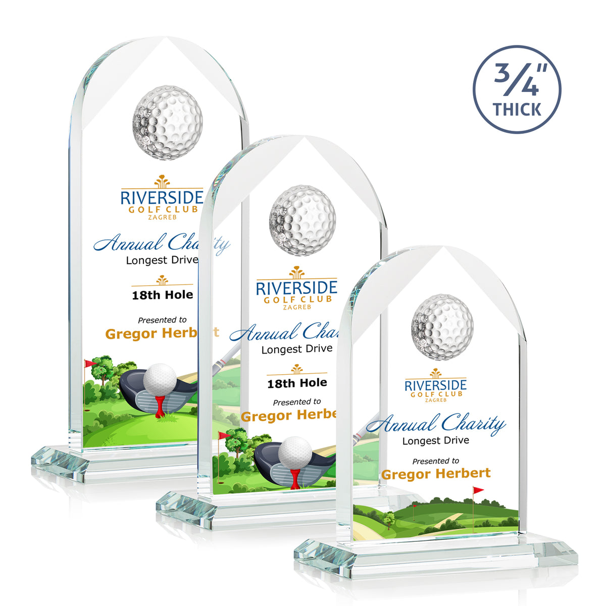 Blake Golf VividPrint™ Award - Starfire