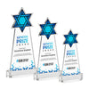 Star of David VividPrint™ Award on Alberton Base