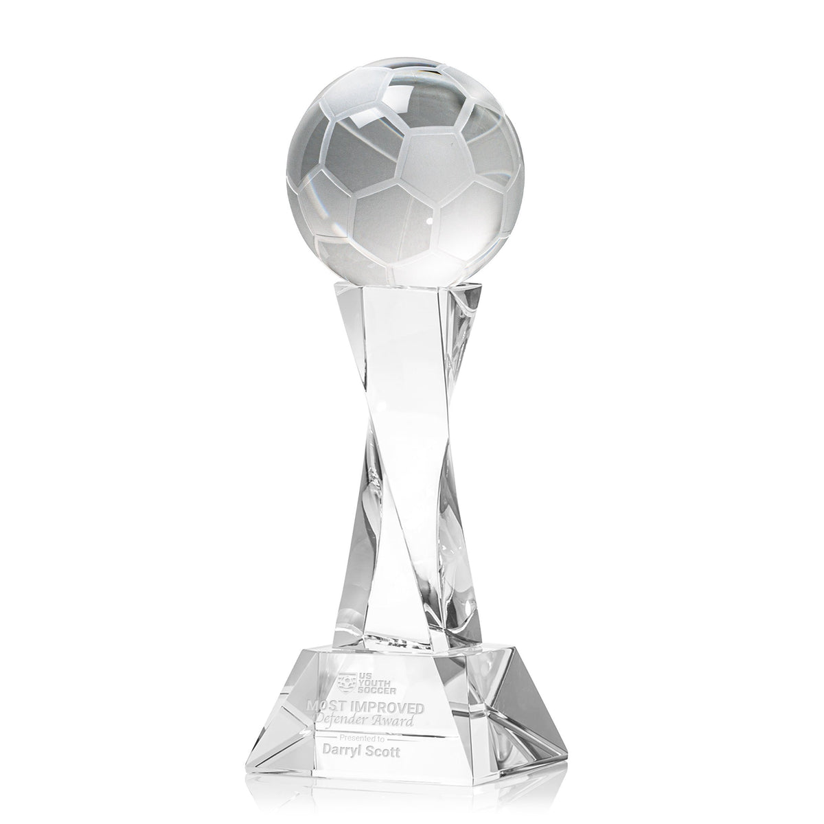 Soccer Ball Award on Langport Base