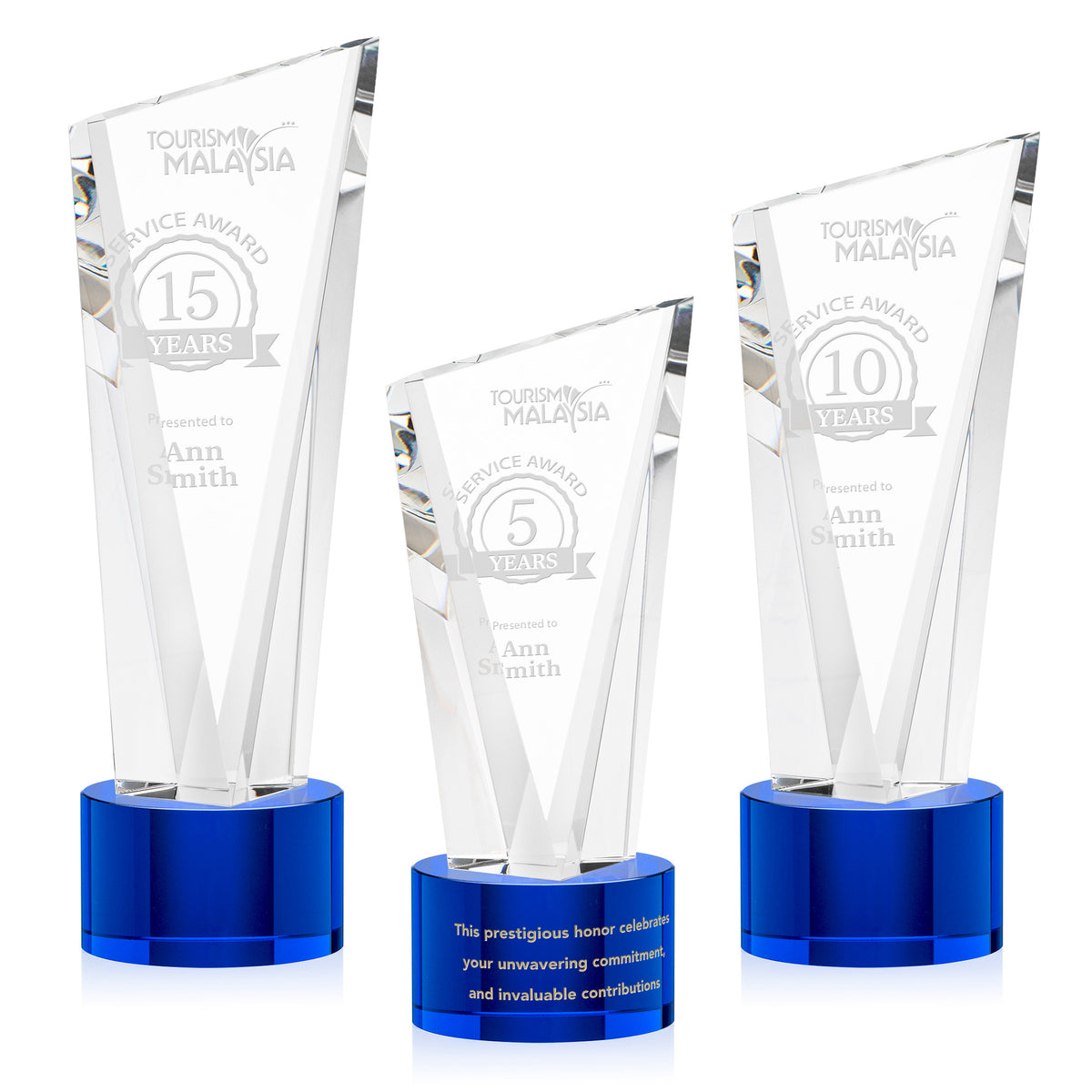 Plymouth Award on Marvel Base - Blue