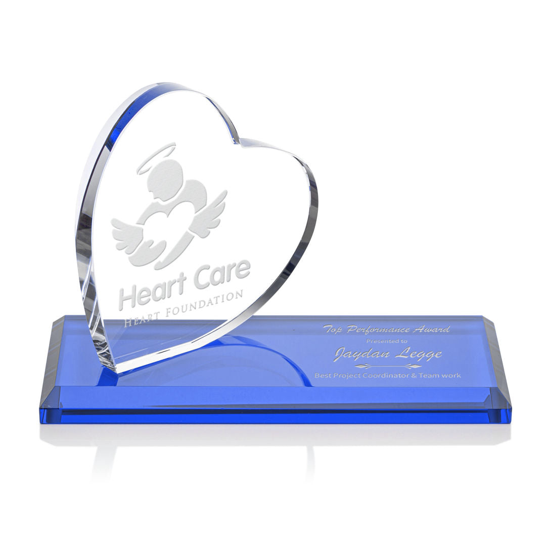 Northam Heart Award - Deep Etch