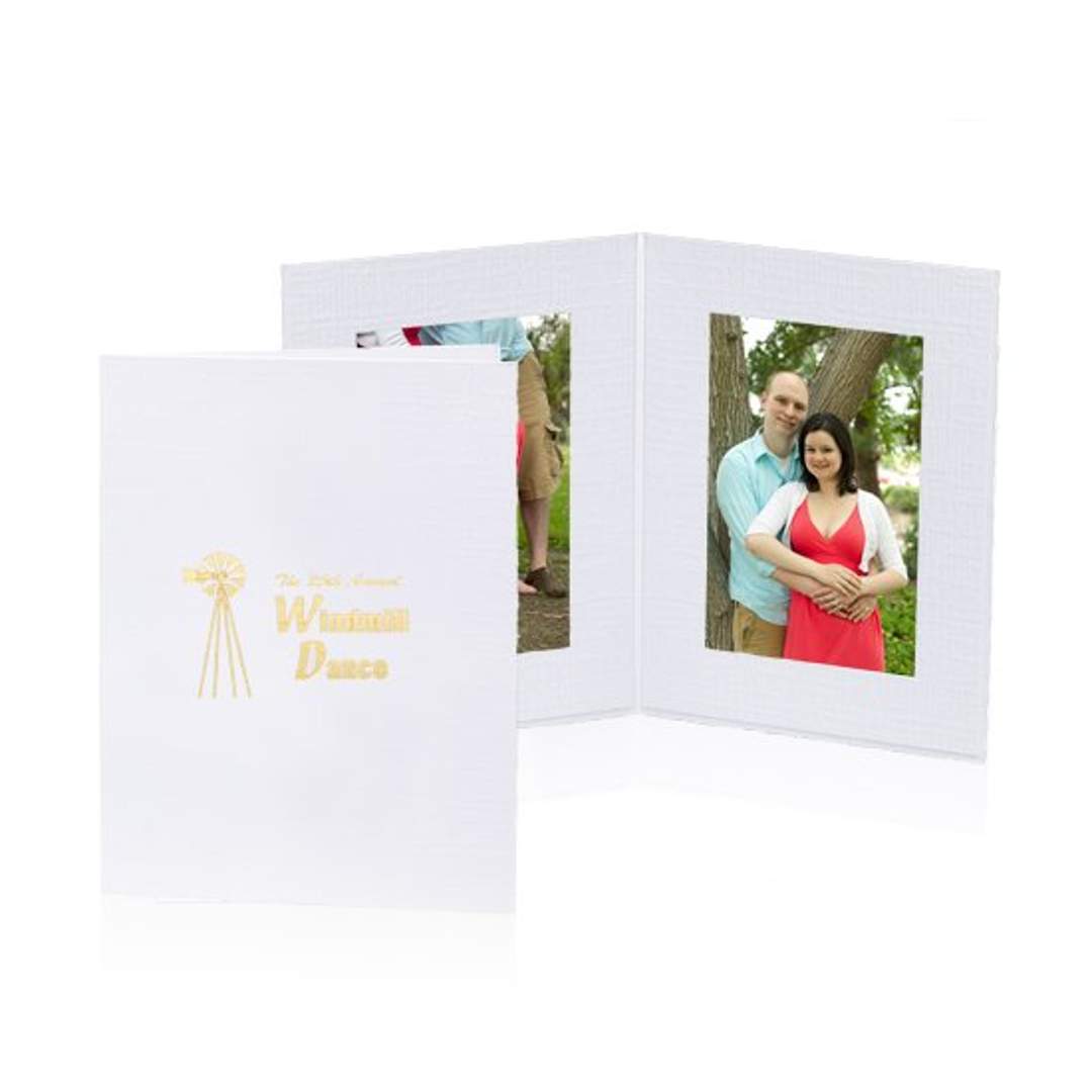 Perkins Double Photo Folder — Color, Size and Orientation