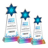 Star of David VividPrint™ Award on Hartford Base