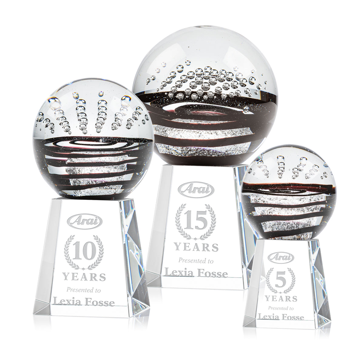 Serenity Award on Celestina Base - Clear