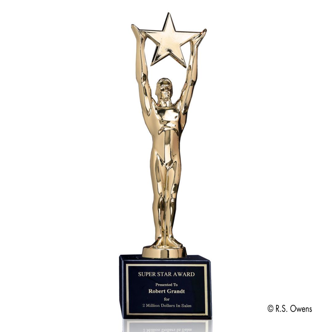 Star Achievement Award on Marble