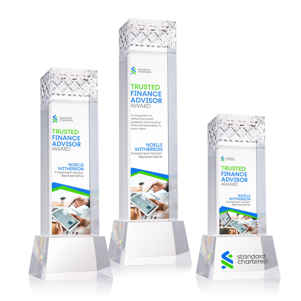 Velson VividPrint™ Award on Base