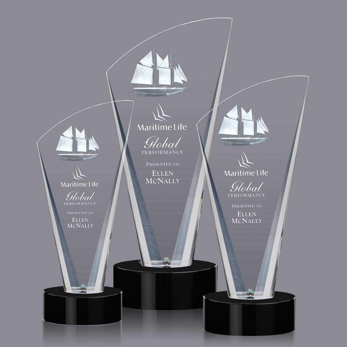 Brampton 3D Award - Black