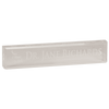 10" x 2" Acrylic Desk Wedge