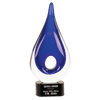 Round Window Raindrop Art Glass