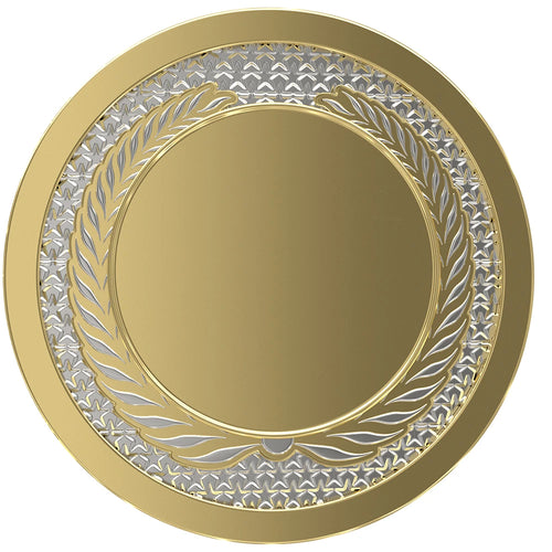 Perpetual Championship Belt Side Round Plates