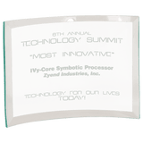 Beveled ¼″ · 10″ × 7″