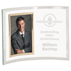 Jade Glass Crescent Picture Frame — Photo Size