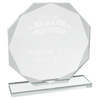 7 1/2" Octagon Glass Award