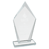 7 1/2" Diamond Glass Award