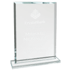 8 1/2" Rectangle Glass Award