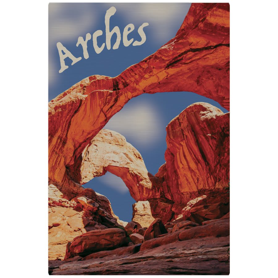 8" x 12" ChromaLuxe Aluminum Photo Panel