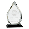 10" Diamond Crystal on Pedestal Base