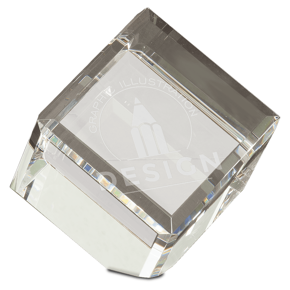 Crystal Cube — 3 1/2"