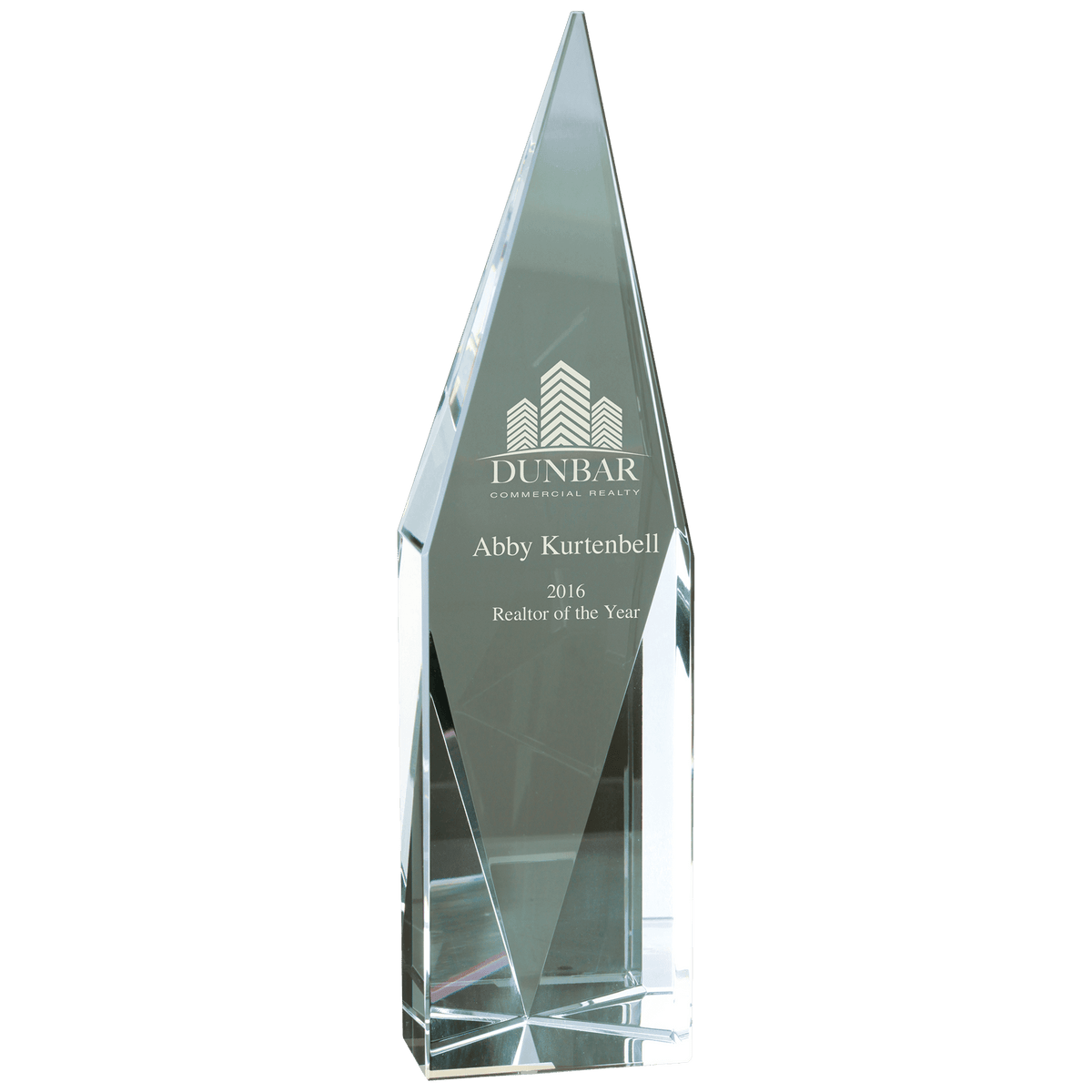 9 3/4" Crystal Diamond Tower