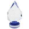 Diamond Crystal Award on Round Base