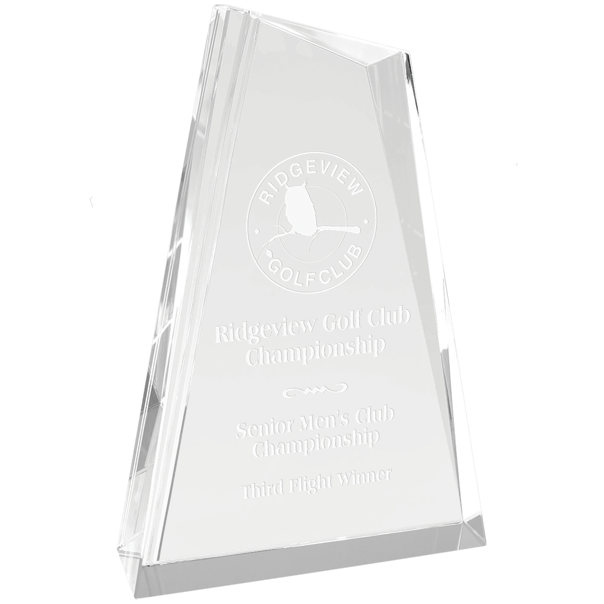 Crystal Peak Award — 8 1/4"