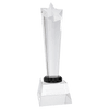 10" Crystal Rising Star with Base