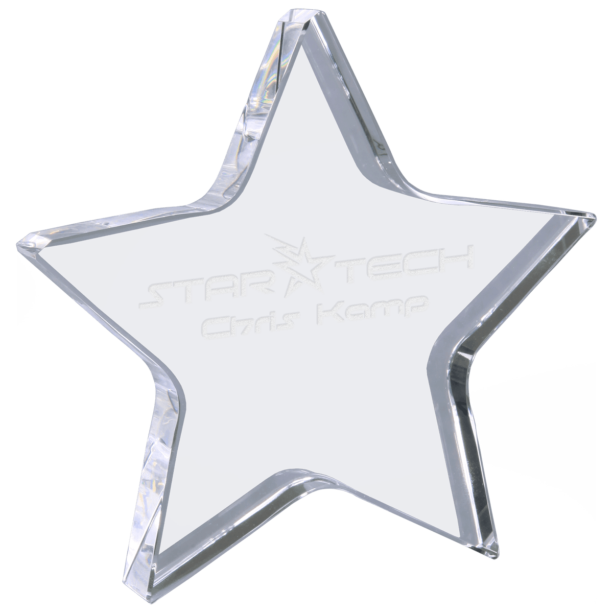 5" x 5" Crystal Star