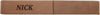 6 1/2" x 1" Laserable Leatherette Single Pen Case