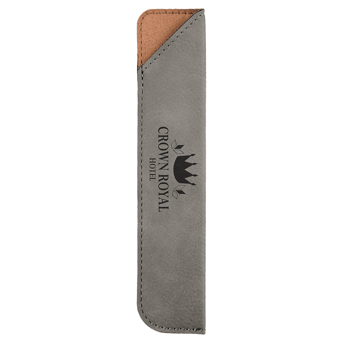 6 1/4" Laserable Leatherette Pen Sleeve