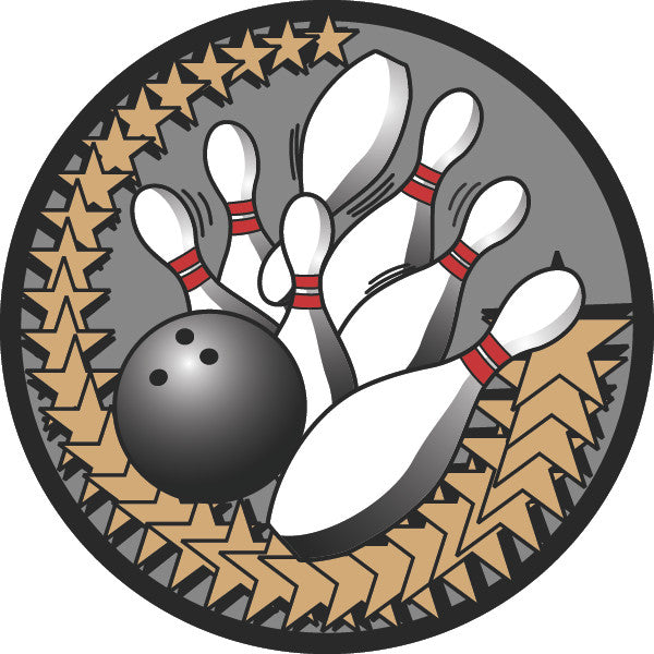 Bowling Diamond Foil Label