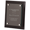 8" x 10" Piano Finish Floating Glass Plaque