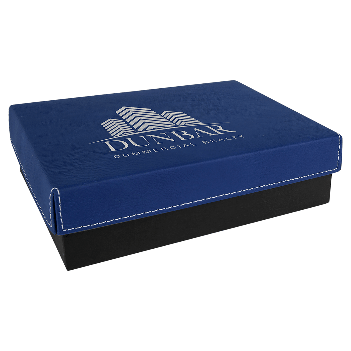 7 3/8" x 5 3/4" Gift Box with Laserable Leatherette Lid