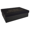 9 7/8" x 7 1/8" Gift Box with Laserable Leatherette Lid