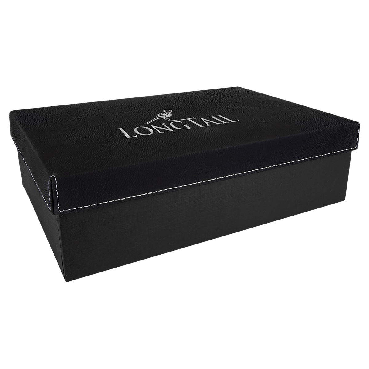 11 3/4" x 7 3/4" Gift Box with Laserable Leatherette Lid