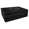 10 1/4" x 7 1/2" Laserable Leatherette Premium Gift Box