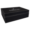 10 1/4" x 7 1/2" Laserable Leatherette Premium Gift Box
